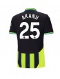 Manchester City Manuel Akanji #25 Auswärtstrikot 2024-25 Kurzarm